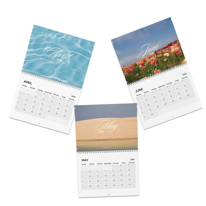 Elegant 2025 Wall Calendar